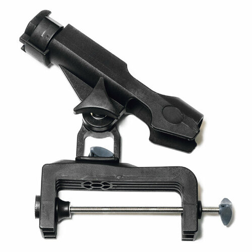 Держатель спиннинга SUNFINE поворотный на струбцине 10-120 мм, пластик