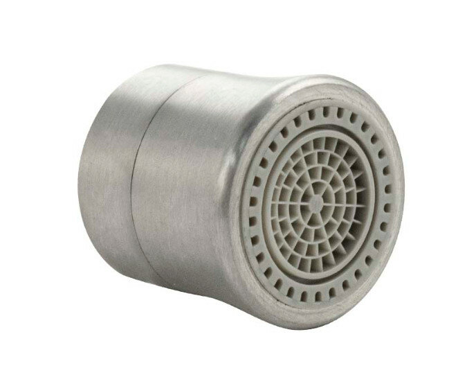 фото Аэратор для смесителя санакс 2524 сатин наружный мини двухрежимный