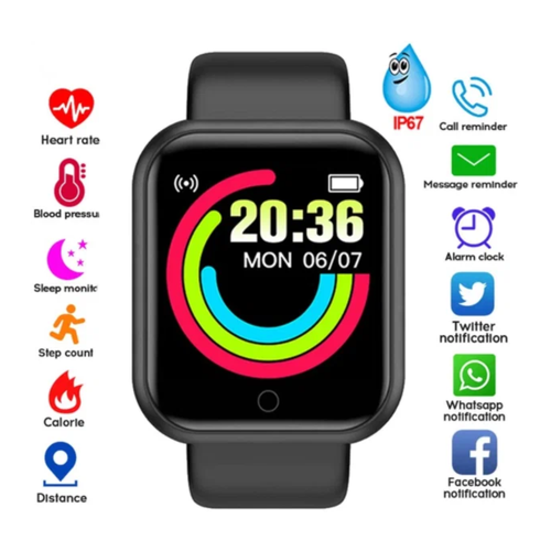 Умные смарт часы SMART BRACELET многофункциональный Черный 78900₽