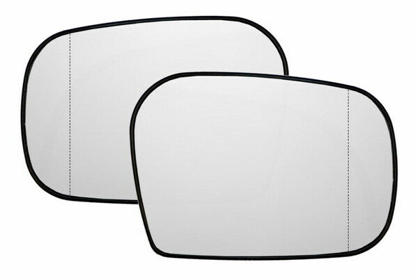 Комплект зеркальных элементов ВАЗ-2123 Нива Шевроле, Chevrolet (Круглое крепление) с обогревом и асферическими противоослепляющими отражателями нейтрального тона