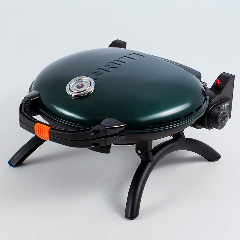 Мобильный газовый гриль O-GRILL 700T зеленый