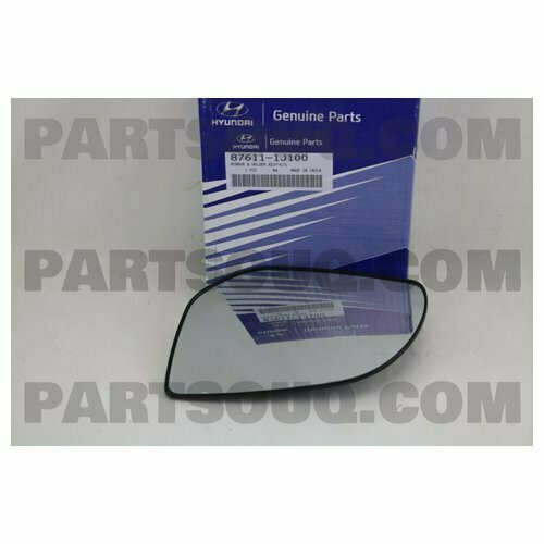 Стекло зеркала левое Hyundai-Kia 876111J100 5520₽
