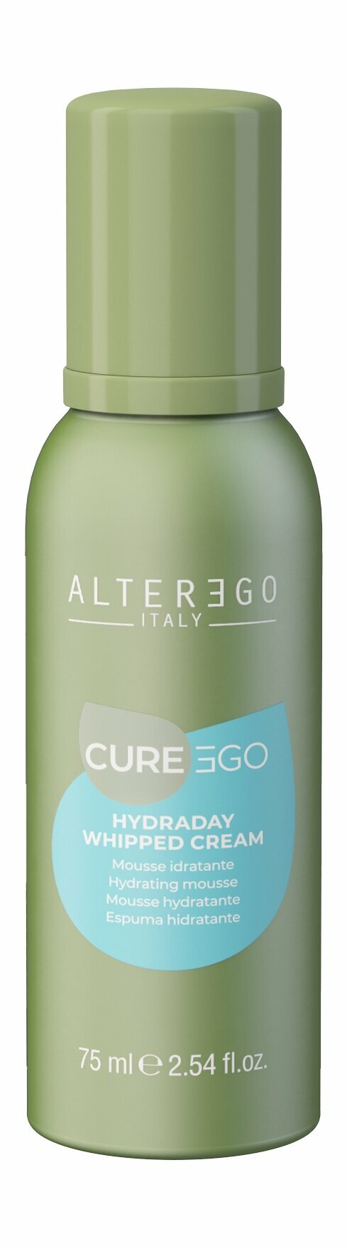 ALTER EGO ITALY Curego Hydraday Whipped Cream Взбитые сливки для увлажнения волос, 75 мл