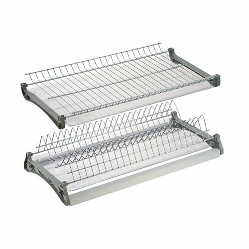 Сушилка для посуды двухуровневая 40 см хром 12403 3275₽