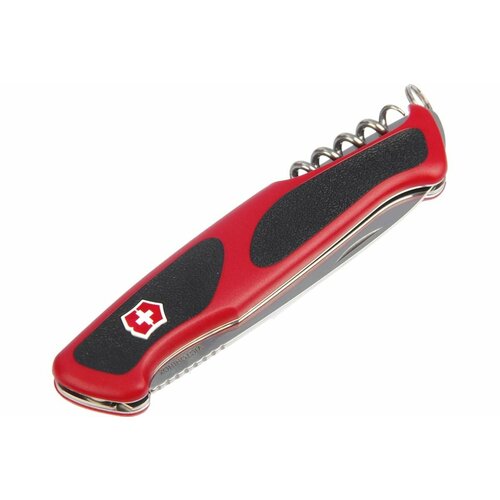 Нож перочинный Victorinox RangerGrip 55 0.9563. CB1 130мм 12функц. красныйчерный блистер