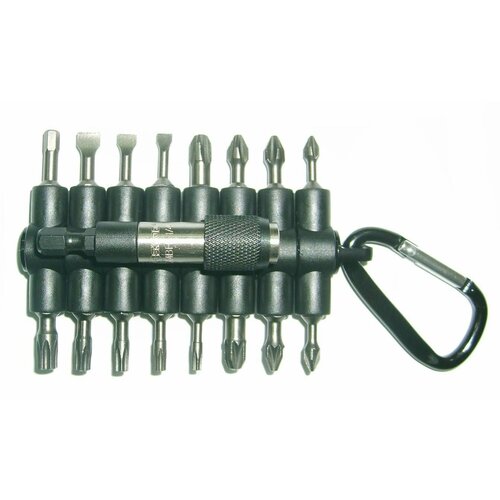 Набор бит 17пр Торсионные с карабином 946₽