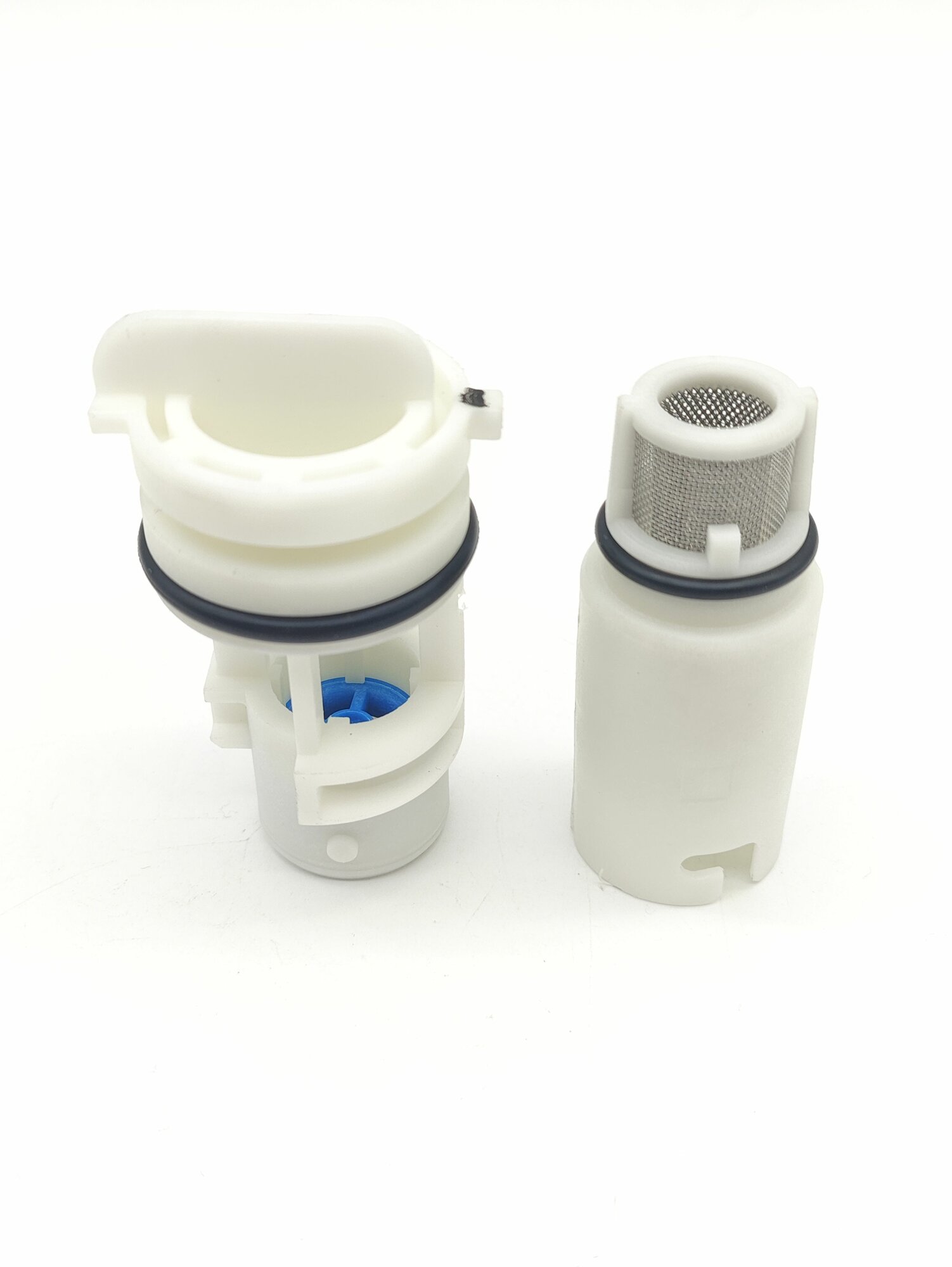 фото Картридж турбинки Bitron Италия на газовые котлы Bosch&Buderus 8л/мин 87186456830 20490988 (алюминиевая сетка)