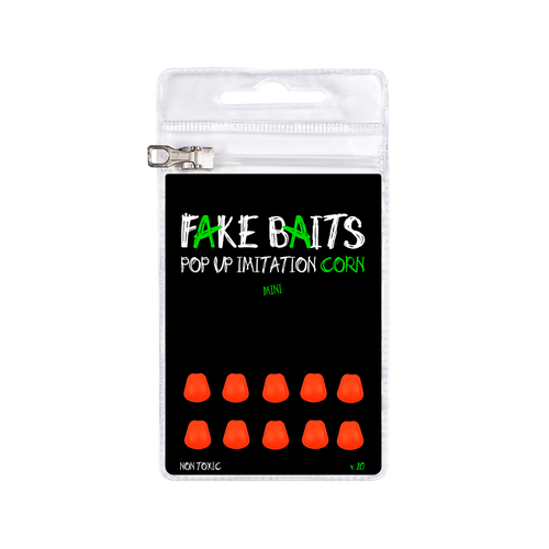 Искусственная кукуруза плавающая Fake Baits Mini оранжевая флюро