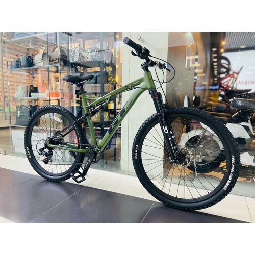 Велосипед горный скоростной TimeTry GT513 7s 275 дюймов взрослый мужской и женский для прогулки скоростной спортивный велик зеленый 44990₽