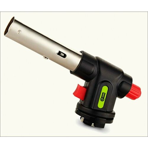 3-ON Горелка газовая с пьезорозжигом цанговый захват широкое cопло 15х65х4см 10-02-007 арт 763863 1446₽