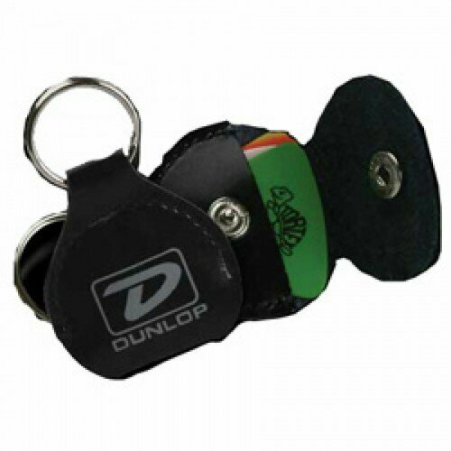 Dunlop 5201 Keychains Jim Dunlop U.S.A. Logo Silver Display Jar 16 Набор держателей для медиатора