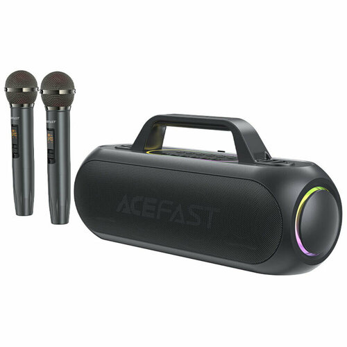 Портативная bluetooth-колонка Acefast K1 Party karaoke all-in-one audio set 200W Black 2399000₽