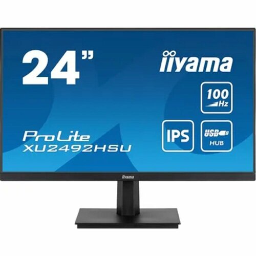 LCD IIYAMA 23.8″ XU2492HSU-B6 {IPS 1920x1080 100Hz 0.4ms HDMI DisplayPort USB Speakers}
