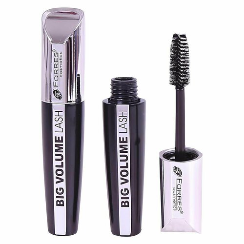 объемная тушь makeup revolution big lash xl volume mascara 8 гр Тушь для ресниц FARRES сенсационный взгляд BIG VOLUME LASH с пушистой щеточкой