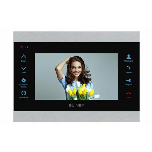 Видеодомофон SLINEX SL-07MHD Silver+Black