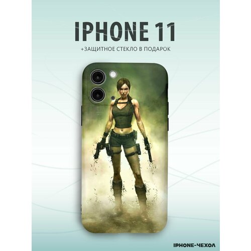 Чехол Iphone 11 лара крофт