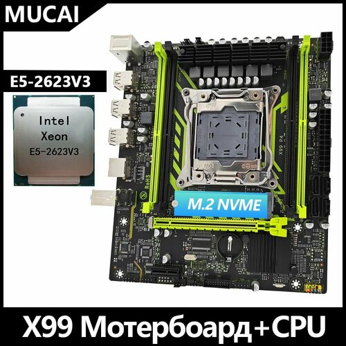 Главная панель MUCAI Intel X99-P4X1 LGA2011-3 E5-2623 V3 558900₽