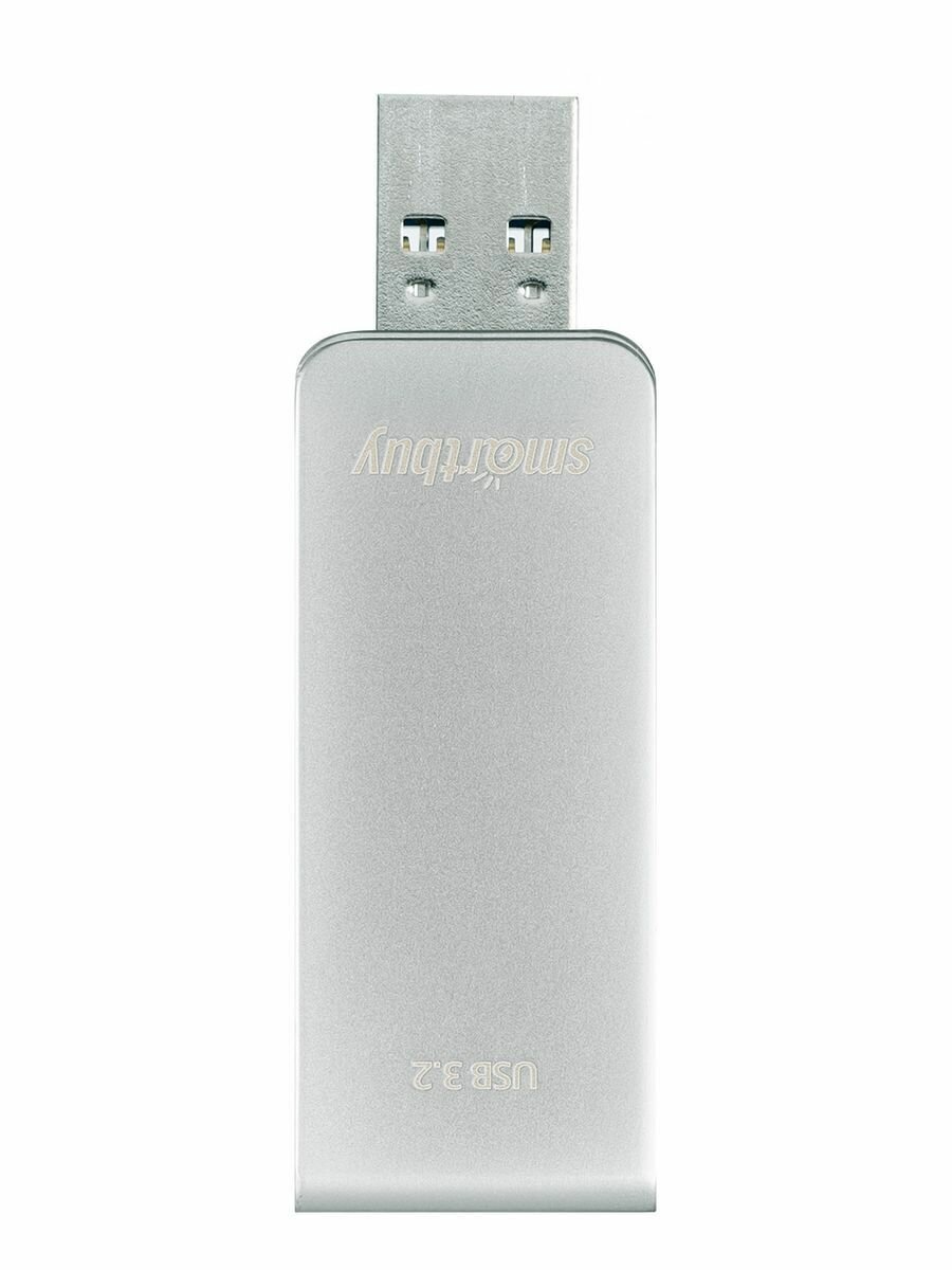 Накопитель USB 3.0 32GB SmartBuy M1 серый металлик - фото №12