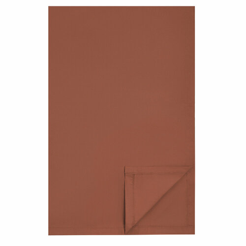BY COLLECTION Простыня 220х240см 100 хлопок терракота 3625₽