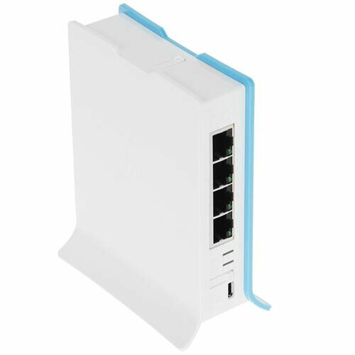 Wi-Fi роутер MikroTik hAP lite TC wi fi роутер mikrotik hap ac lite tower 5x100 мбит с 2 4 5 ггц 150 мбит с