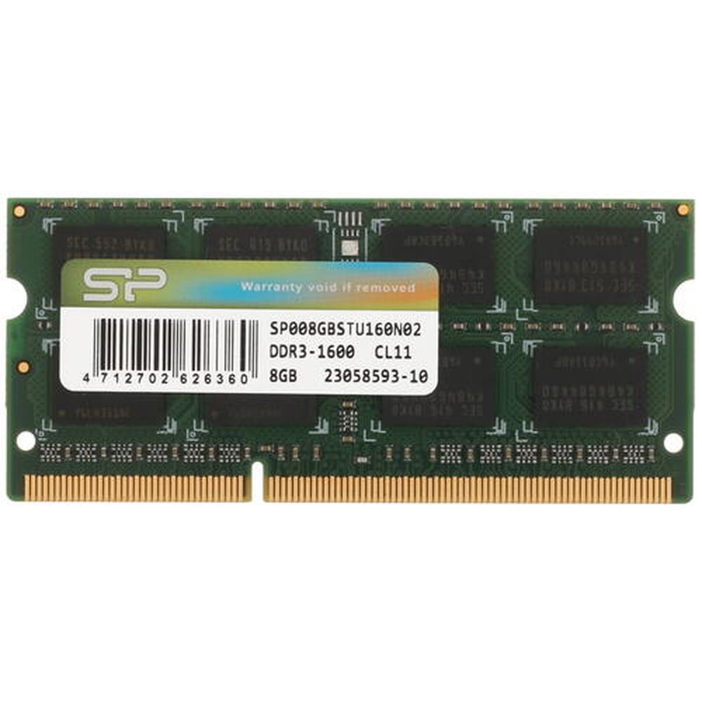 Оперативная память SODIMM Silicon Power [SP008GBSTU160N02] 8 ГБ