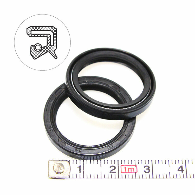 Манжета армированная (Сальник) 22х28х4 (тип 2 / TC) 70NBR