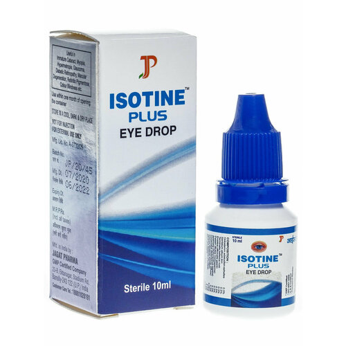 Капли для глаз Изотин Плюс (Isotine Plus Eye Drop)