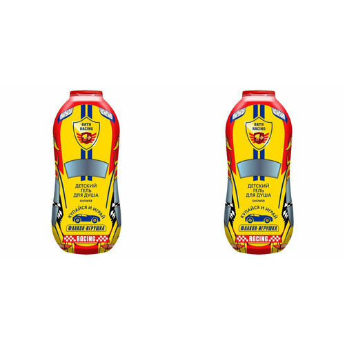 Гель для душа Гонки, детский, 300 мл, 2 уп