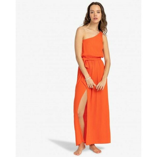 Платье BILLABONG, размер L, оранжевый брюки billabong размер l оранжевый