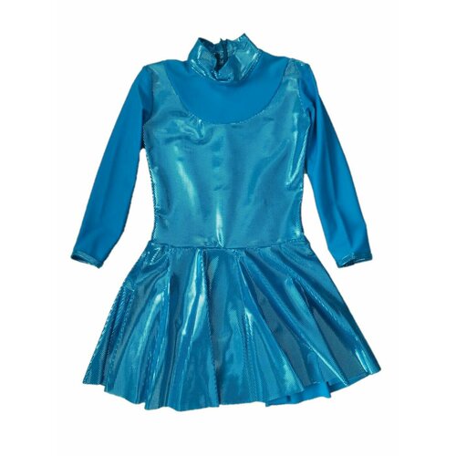 фото Платье для танцев aliera, размер 36, голубой