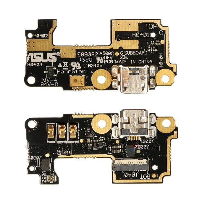 Нижняя плата с разъемом зарядки и микрофоном для Asus Zenfone 5 (A500CG, A500KL, A501CG, A502CG)