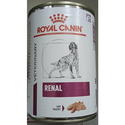 Royal Canin RENAL паштет для собак консерва 410г