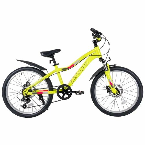 Велосипед 22 TechTeam Katalina 12 желтый 21280₽