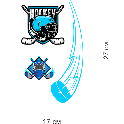Трансфер Хоккей дождевик 173х270 мм 379₽
