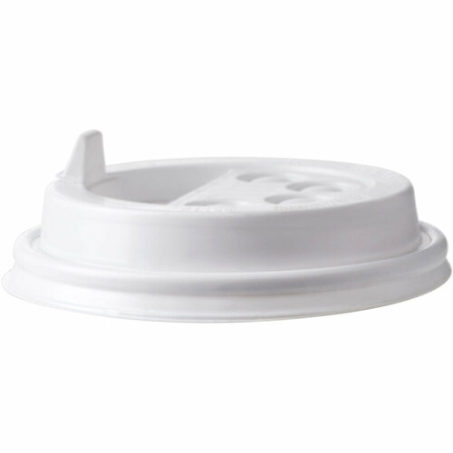 Крышка для стакана с клапаном, ПП, D=90мм, бел,100шт/уп