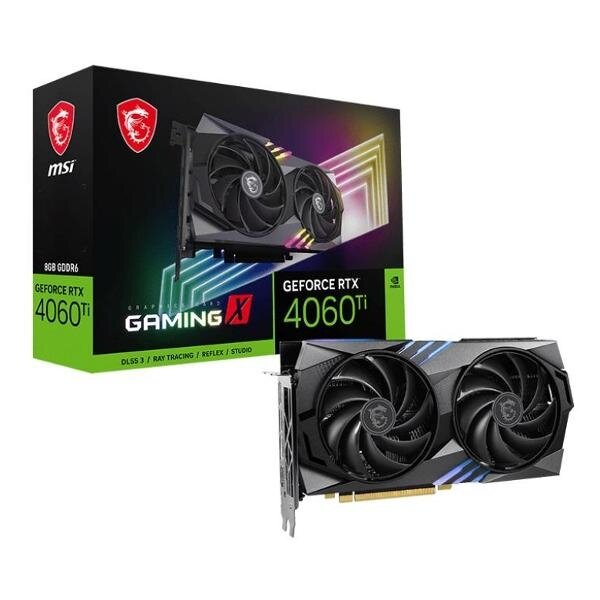 Видеокарта MSI GeForce RTX 4060 Ti GAMING 8G