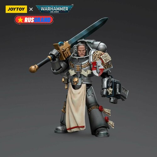 Подвижная фигурка JOYTOY Warhammer 40000 Grey Knights Strike Squad Justicar