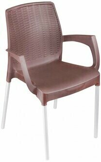 Садовый стул Альтернатива Прованс М6365 коричневый