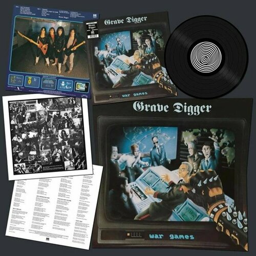 Виниловая пластинка Grave Digger / War Games (1LP) grave digger liberty or death