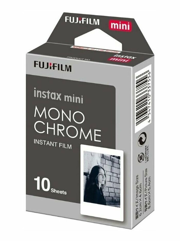 Картридж для камеры Fujifilm Colorfilm Instax Mini 10 pack Monochrome