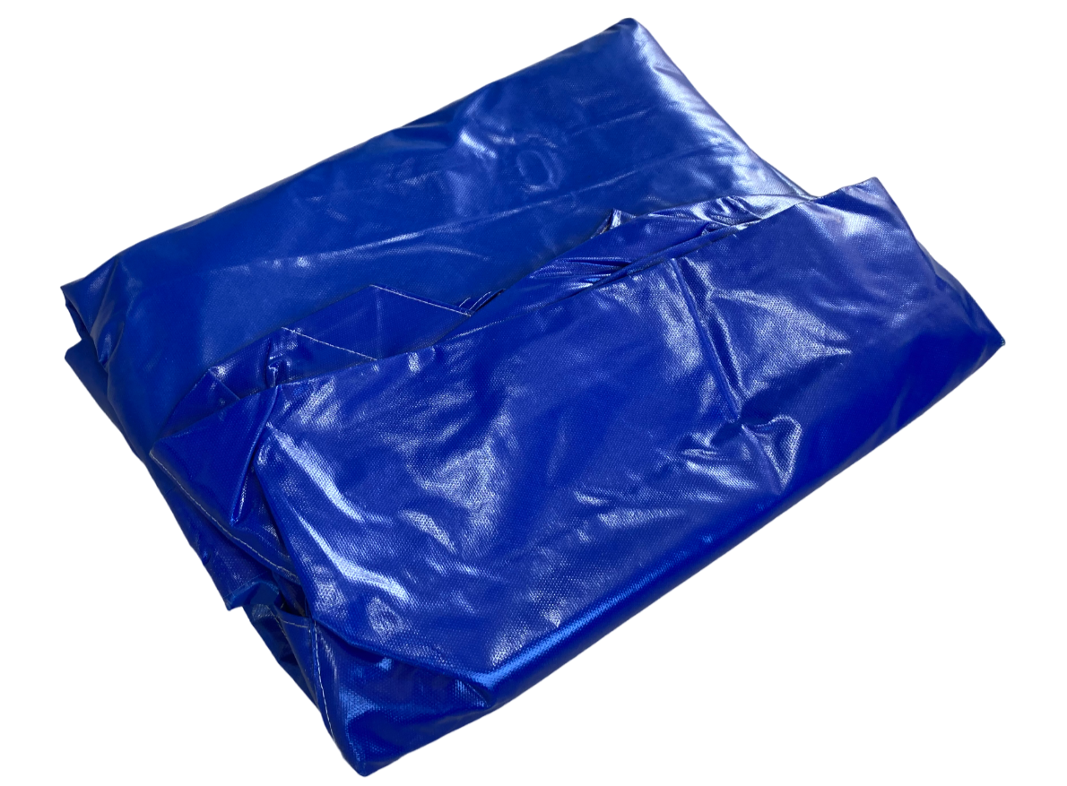 фото Тент ГАЗель / 330202 (удлиннёный, бизнес "Синий", 9 люверсов, овал)