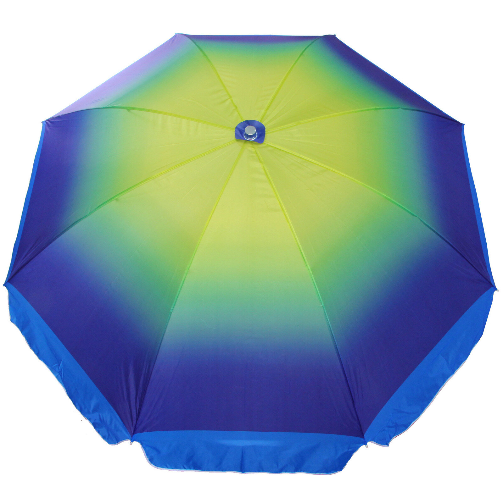 Зонт пляжный D=240 см, h=220 см, «Градиент АРТ1248», с наклоном, ДоброСад - фотография № 5