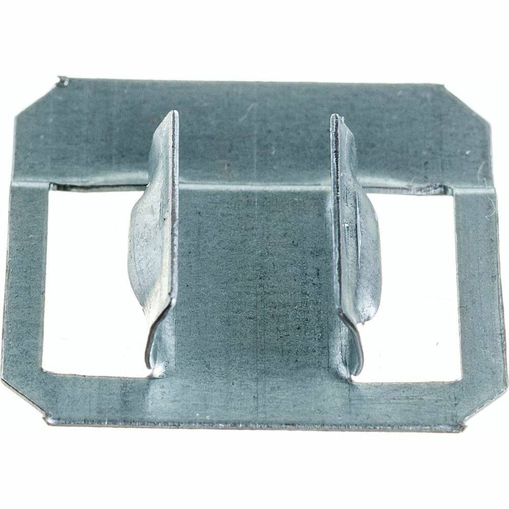 Кляймер для ПВХ панелей (Клипса для монтажной рейки) СХТ оцинкованный 100 шт.