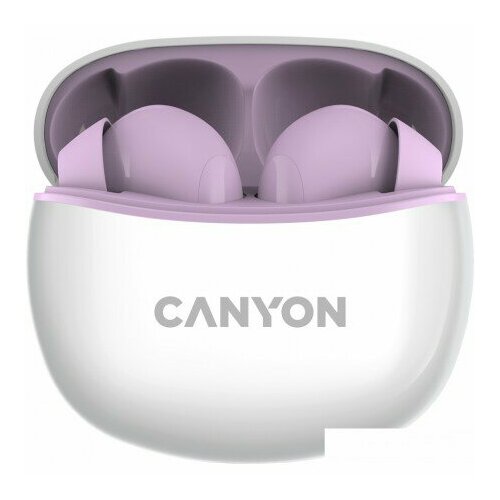 Наушники Canyon TWS-5 (сиреневый)