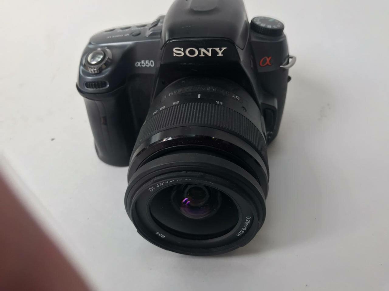 Зеркальный фотоаппарат Sony A550 kit 18-55