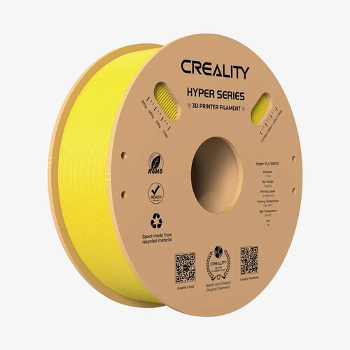 Филамент Creality Hyper Series PLA 3D Printing 1kg желтый