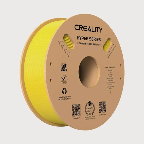 Изображение товара Филамент Creality Hyper Series PLA 3D Printing 1kg желтый