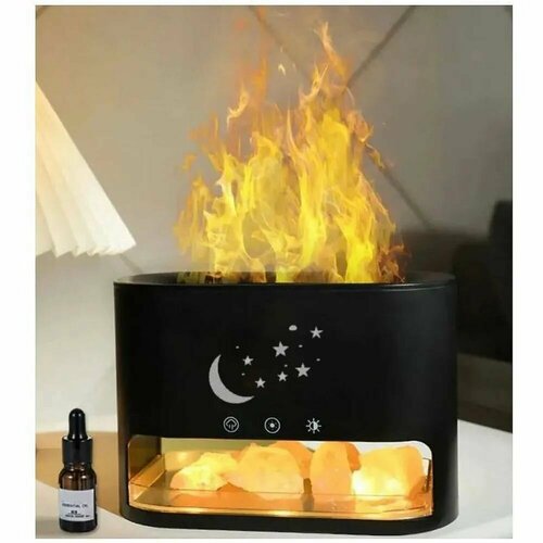 Увлажнитель воздуха с гималайской солью с эффектом пламени 209900₽