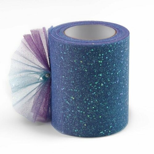 Фатин с глиттером Радуга 75 см 11 1 гкв м 9 05 м цвет синий 4 800₽