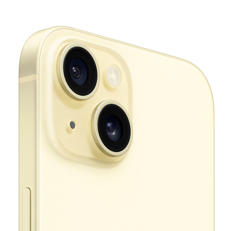Смартфон Apple iPhone 15 512 ГБ, Dual: nano SIM + eSIM, желтый — фото 1
